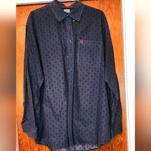 Cinch men's Shirt XXL BLUE